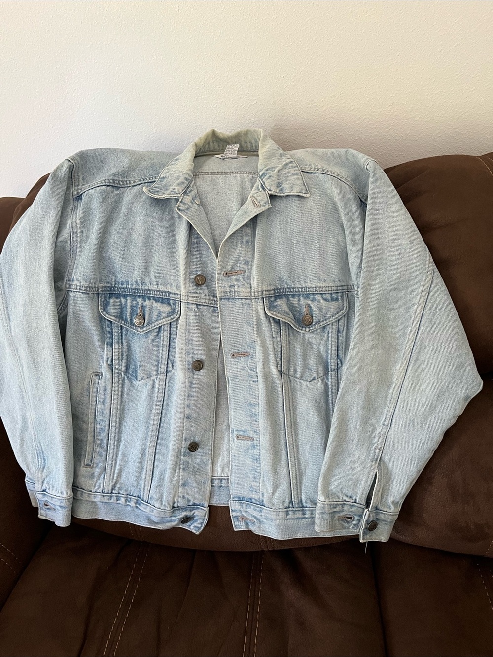 Vintage Pepsi Light Wash Denim Jacket M